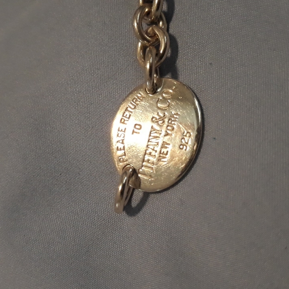 Auth 925 Tiffany Choker Authentic Tiffany Silver - Picture 2 of 9